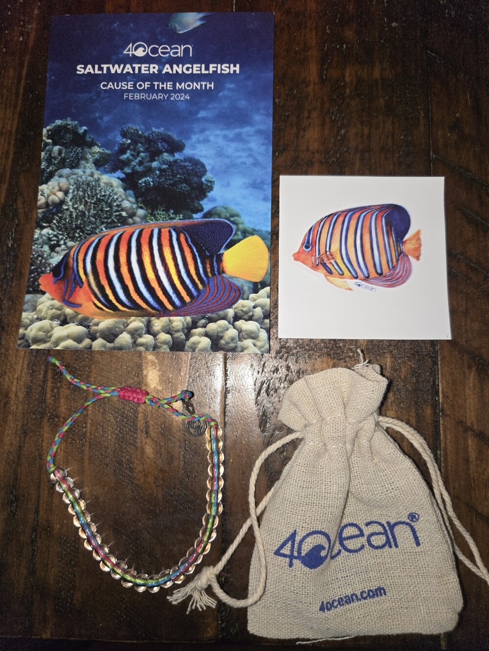 4Ocean Bracelet "Saltwater Anglefish"